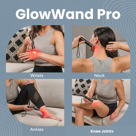 GlowWand Pro - Red Light Therapy Device