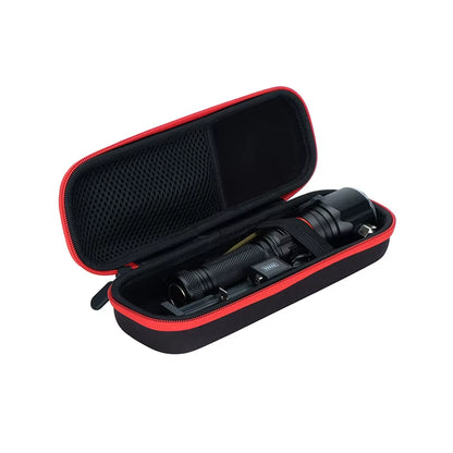 Factory Price Custom Waterproof Black Nylon Hard Shell EVA Tool Cary Case for Flashlight